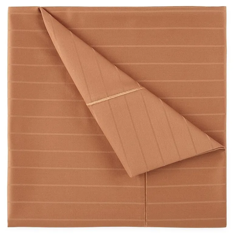 Liz Claiborne 600TC Cotton Sateen Dobby Stripe Wrinkle Free Sheet Set