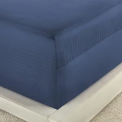 Liz Claiborne 600TC Cotton Sateen Dobby Stripe Wrinkle Free Sheet Set