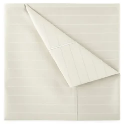Liz Claiborne 600TC Cotton Sateen Dobby Stripe Wrinkle Free Sheet Set