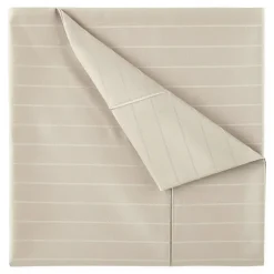 Liz Claiborne 600TC Cotton Sateen Dobby Stripe Wrinkle Free Sheet Set