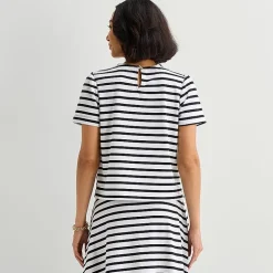 Liz Claiborne Womens Crew Neck Short Sleeve T-Shirt