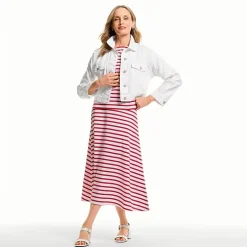 Liz Claiborne Womens Crew Neck Short Sleeve T-Shirt