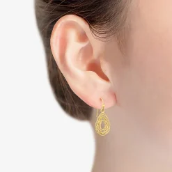 Liz Claiborne Womens Drop Earrings