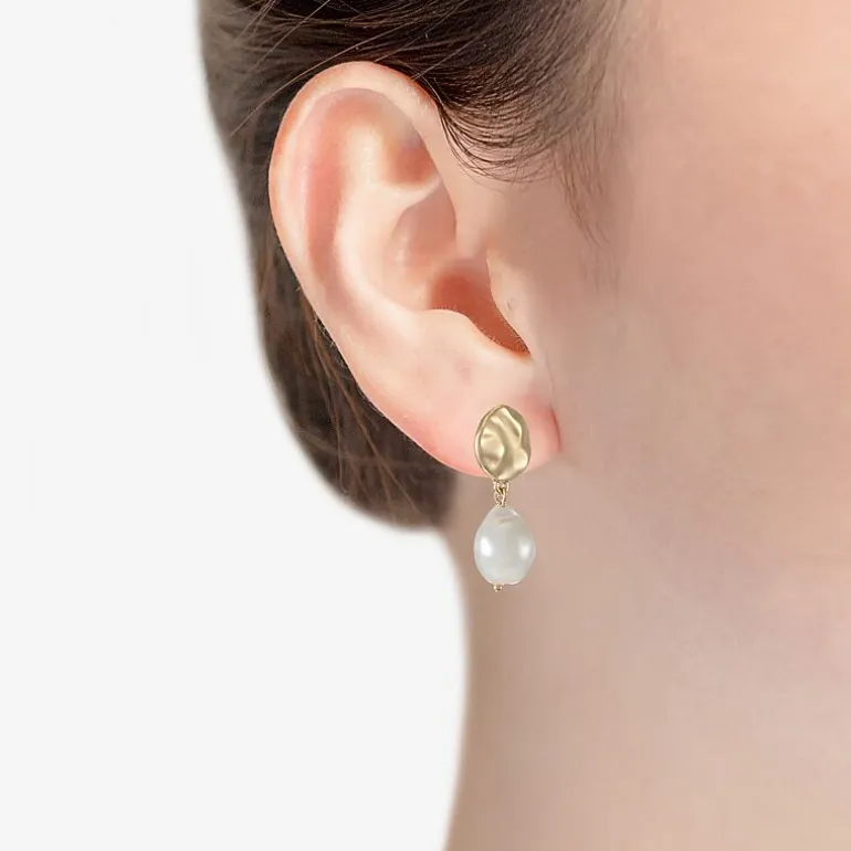 Liz Claiborne Womens Hypoallergenic Drop Earrings