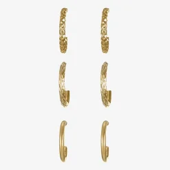 Liz Claiborne Womens Hypoallergenic 3 Pair Earring Set