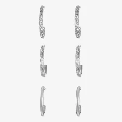 Liz Claiborne Womens Hypoallergenic 3 Pair Earring Set