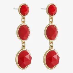 Liz Claiborne Womens Hypoallergenic Drop Earrings