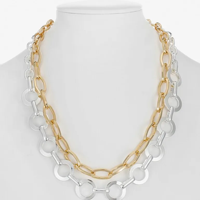 Liz Claiborne Womens 17 Inch Collar Necklace