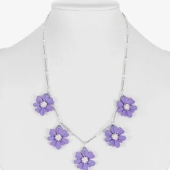 Liz Claiborne Womens 17 Inch Collar Necklace