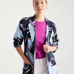 Liz Claiborne Womens Notch Neck Long Sleeve Layered Sweater Tall