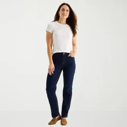 Liz Claiborne Womens Tall Crew Neck Short Sleeve T-Shirt