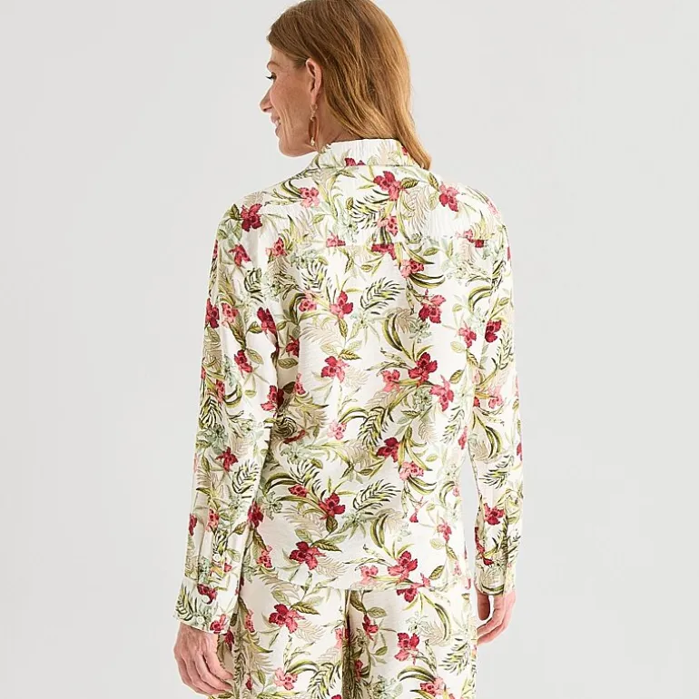Liz Claiborne Womens Tall Long Sleeve Blouse