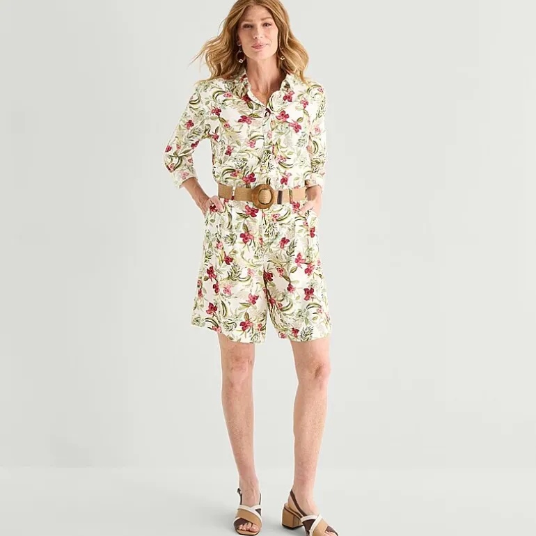 Liz Claiborne Womens Tall Long Sleeve Blouse