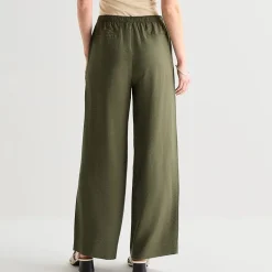 Liz Claiborne Womens Tall Wide Leg Pull-On Pant