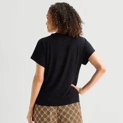 Liz Claiborne Womens V Neck Short Sleeve T-Shirt