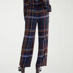 Liz Claiborne Womens Wide Leg Mid Rise Pull-On Pant