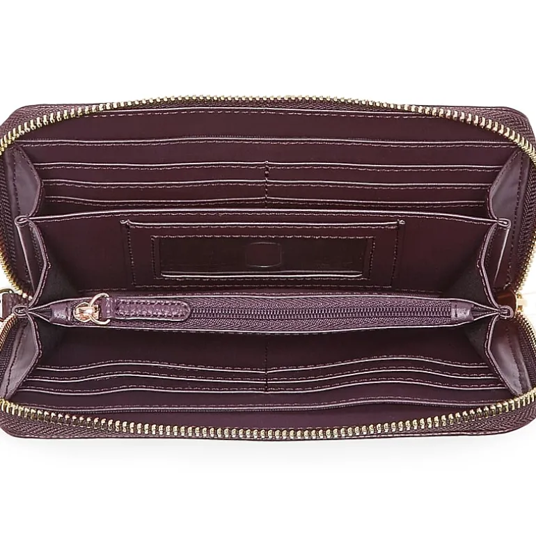 Liz Claiborne Womens Zip Around Wallet