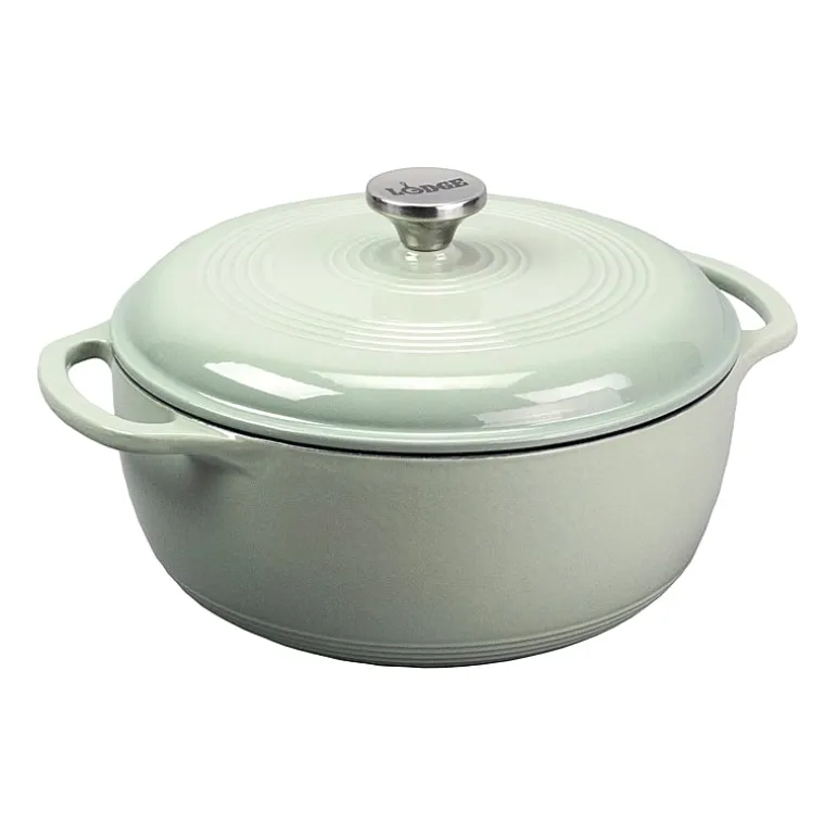 Lodge Cookware 6 Qt Enameled Cast Iron Dutch Oven