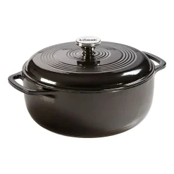 Lodge Cookware 6 Qt Enameled Cast Iron Dutch Oven