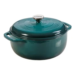 Lodge Cookware 6 Qt Enameled Cast Iron Dutch Oven