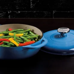 Lodge Cookware 3 Qt Enameled Cast Iron Dutch Oven