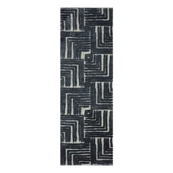Loloi Hagen Geometric Power Loomed Indoor Rectangular Accent Rug