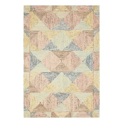 Loloi Spectrum Geometric Hooked Indoor Rectangular Accent Rug