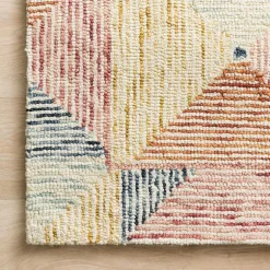 Loloi Spectrum Geometric Hooked Indoor Rectangular Accent Rug