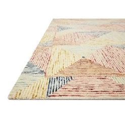Loloi Spectrum Geometric Hooked Indoor Rectangular Accent Rug