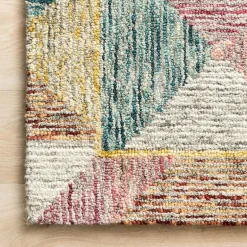 Loloi Spectrum Geometric Hooked Indoor Rectangular Accent Rug