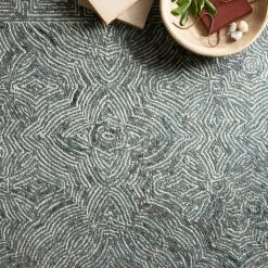 Loloi Ziva Abstract Hand Tufted Indoor Rectangular Accent Rug