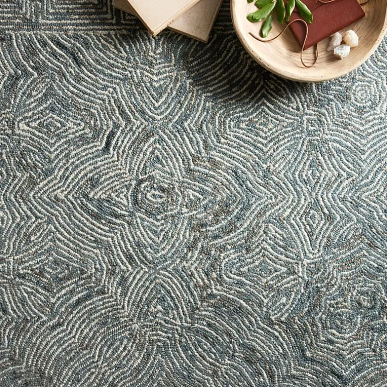 Loloi Ziva Abstract Hand Tufted Indoor Rectangular Accent Rug