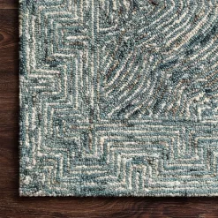 Loloi Ziva Abstract Hand Tufted Indoor Rectangular Accent Rug