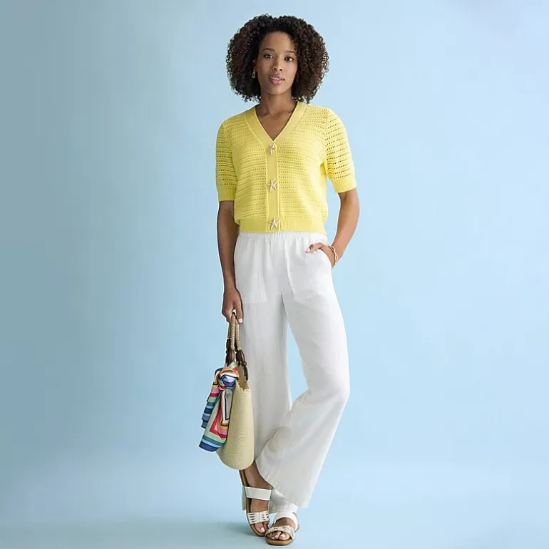 London Fog Straw With Wide Braided Tote Bag