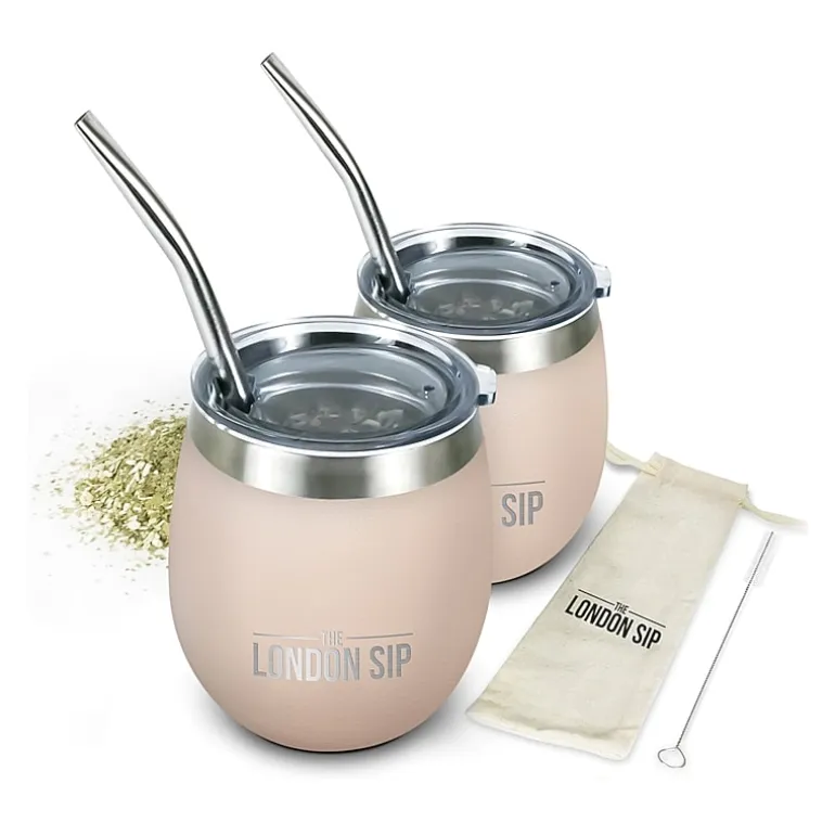 London Sip 8-oz. Yerba Mate Cup Set