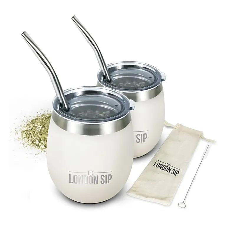 London Sip 8-oz. Yerba Mate Cup Set
