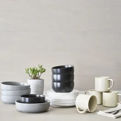 Loom + Forge 4-pc. Stoneware Fruit Bowl