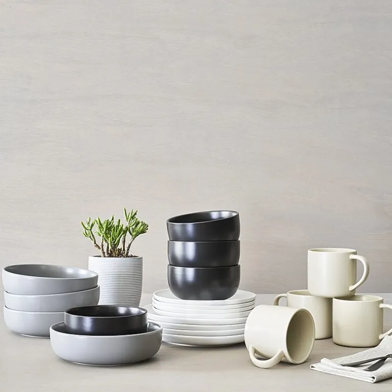 Loom + Forge 4-pc. Stoneware Pasta Bowl