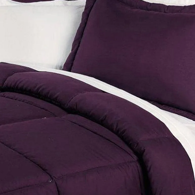 Lotus Home Water and Stain Resistant Comforter Mini Set