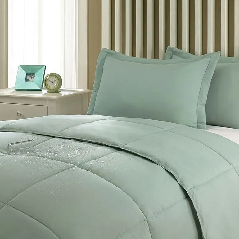 Lotus Home Water and Stain Resistant Comforter Mini Set
