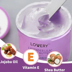 LOVERY™ Lavender Lilac Body Butter - 6oz ($18 Value)