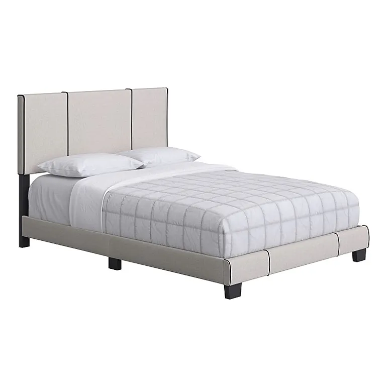LUCENA UPHOLSTERED PLATFORM BED