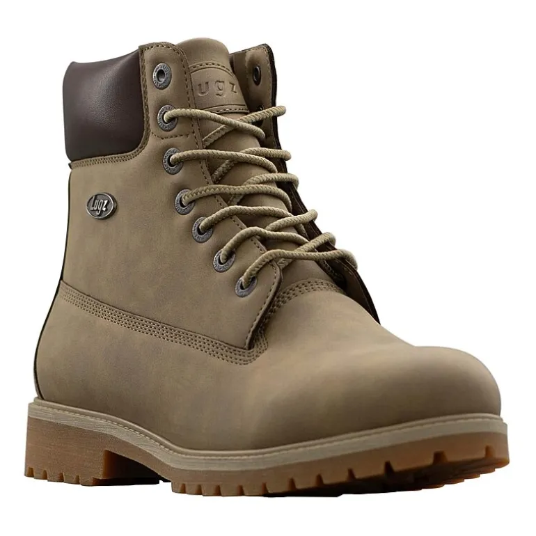 Lugz Convoy Mens Flat Heel Lace Up Boots