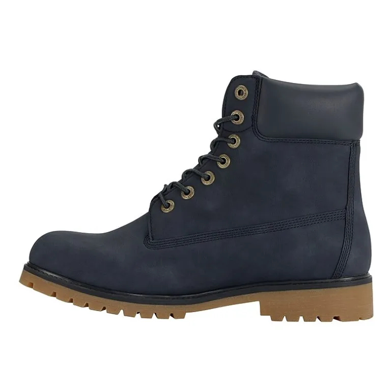Lugz Mens Convoy Flat Heel Lace Up Boots