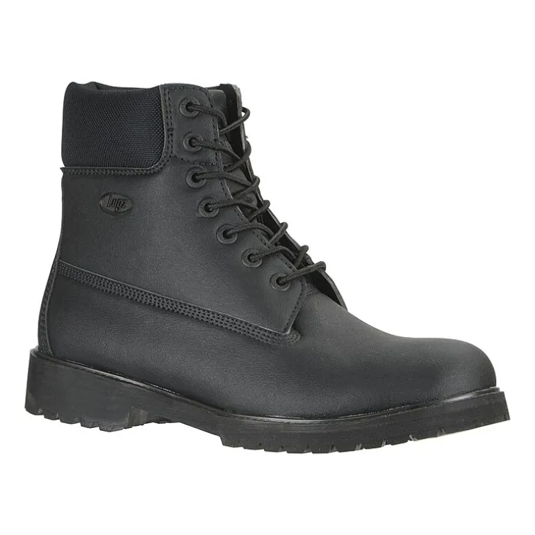Lugz Mens Convoy Flat Heel Lace Up Boots