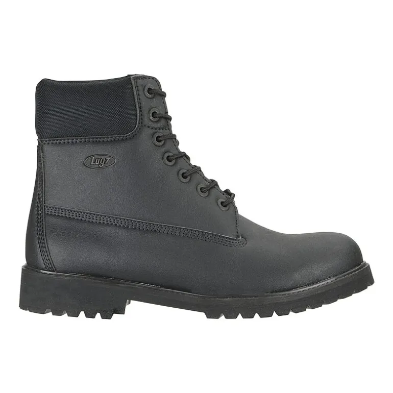 Lugz Mens Convoy Flat Heel Lace Up Boots