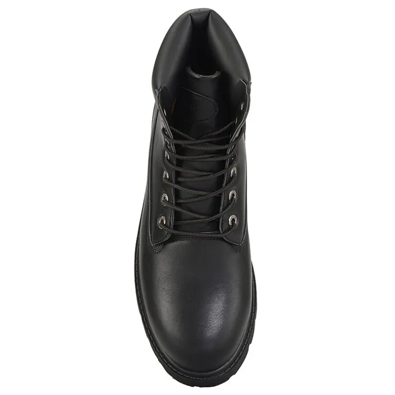 Lugz Mens Drifter 6 Steel Toe Water Resistant Slip Resistant Flat Heel Work Boots