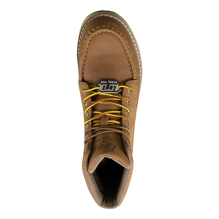 Lugz Monterey Steel Mens Flat Heel Work Boots