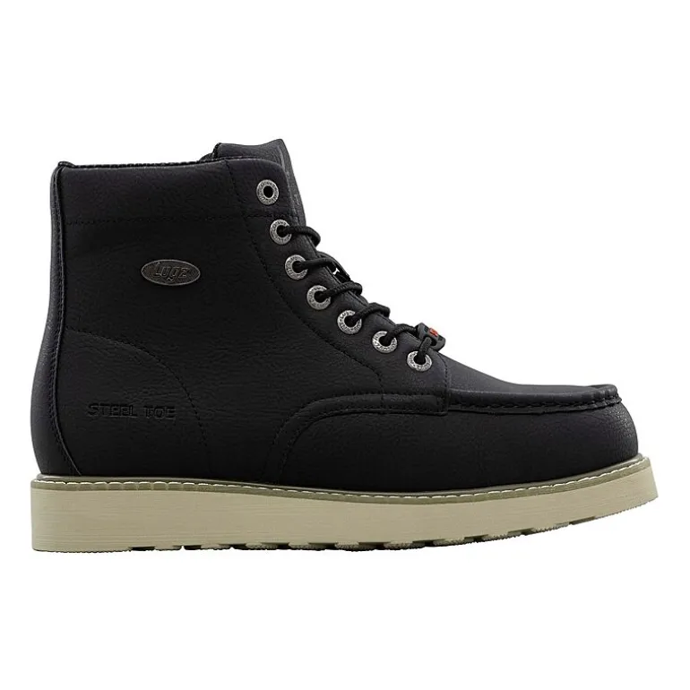 Lugz Monterey Steel Mens Flat Heel Work Boots