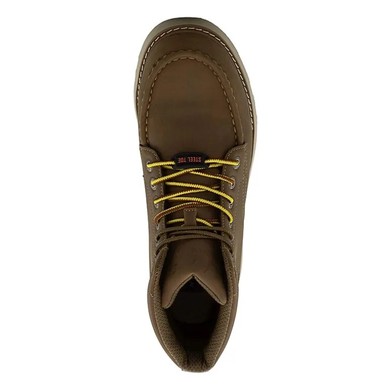 Lugz Monterey Steel Mens Flat Heel Work Boots